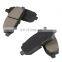 Wholesale D1661 Best car brake pad c auto brake system ceramic brake pad  disc break pad for car