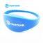 Loyalty System 13.56MHz NFC NTAG216 Adjustable Slim RFID Silicone Wristbands