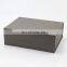 Luxury fashion products grey color magnetic closure packaging gift box for garment