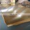 Warehouse Supply Brass Sheet Gold Color Copper Brass Plate