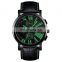 new 2019 SKMEI 9196 quartz wrist watch sport watches men with leather band