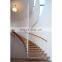 modern hanging steel baluster wood stairs