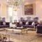 Elegant fabric Cornor sofa set modern design couch living room sofa set