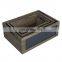 Vintage used gift wooden nesting storage crates eco-friendly Bulk Vegetable Storage Carving Pine Wooden Fruit Crates
