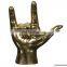 antique metal hand sculpture for sale