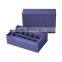 Purple Color Paper Card Divided Cardboard Storage Boxes Customized Macaron Box Wholesale