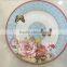 fine bone china dinner plate ceramic charger plate for wedding