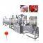 Full Automatic hard candy lollipop making forming machine with cooling tunnel depositing machine