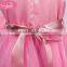 2015 hot selling pink baby girl formal dress