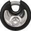 4 digit combination discus padlock with colorful anti-collision ring