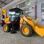 2022 NEW Hot selling   earth-moving machinery wheel escavator powerful engine chinese bulldozer with backhoe
