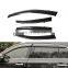 Car Door Awnings Window Sun Visor Rain Shade Car Weather Shield Wind Deflectors Rain Guard Visor For Honda Civic