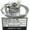 Mini half empty shaft incremental rotary encoder HES series HES-25-2MD 8mm hole diameter 25 pulse output