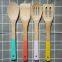 Wholesale colourful bamboo cooking utensil set China Manufacturer Twinkle bamboo supplier