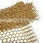 excellent Free sample aluminum chainmail metal curtain ring wire mesh