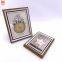 Factory Price MDF Classical Practical Wooden Pattern Photo Frame Tabletop Photo Frame for Home Decoration