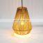 restaurant living led ceiling dropping home room decor lighting chandelier decorative chandeliers bamboo rattan pendant lights