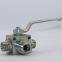 3 Way Hydraulic Ball Valve