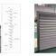 Electric aluminum alloy flat shutter motor control