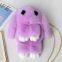 013Winter plush cute rabbit bag Popular children's bag Animal bag One shoulder diagonal cross soft and fashionable large bag