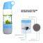 New Arrival Custom LOGO Bluetooth Speaker 400ml Sports Riding Outdoor Portable Wireless Water Bottle Speaker