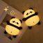 EGOGO New Arrivals Cheap Price Kids Baby Room Silicone Cute Panda Led Children Night Light Soft
