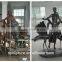 2016 New Large Outdoor Bronze Lady Sculpture Modern Figure Vivid Sculpture