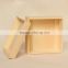 Customized Natural wooden box/Wood gift box/Handmade wooden packaging box