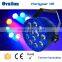 Super compact 12*1W RGBW color changer flat christmas led par can light