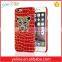 Unique rhinestone design bling leather phone cases / cover protector for iphone 6s