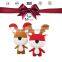 OEM custom Santa Claus's reindeer , animated christmas reindeer