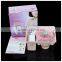 Portable nipple breast pump enlargement cupping device