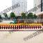 Heavy duty hydrualic road blocker for traffic control