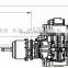 L1disk tyoe truck axle for bogie suspension
