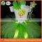 most popular new arrival children fairy costume, shiny green elf fairy dress of girls,kids fairy tutus with elf magic wand sets