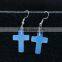 2016 New Factory Direct Natural Stone Turquoise Drop Earrings SMJ0149