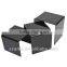 nested black acrylic table
