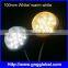100mm Milky or Clear Shell with Aluminum Base led point source wall light