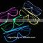 LED shutter party glasses flashing EL sunglasses fast blink constant on el glasses for party
