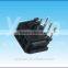 Dongguan manufacturer MX 3.0mm pitch 6pin dual row right angle A type Wafer&Housing connector