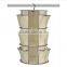 3-Tier 360 Degree Smart Carousel Organizer Hanging Shoe Organizer Hanger