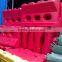 China  traffic safety plastic portable water fill road barriers