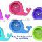 Specialized lovely shape good use silicone table alarm clock