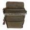 Camouflage molle tactical military mobile hanging pouch