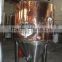1000L hotel brewery equipment three vessels brewhouse and SUS 304 fermenter