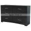Modern 6 drawer dresser home furniture MDF 6 drawer cabinet fashion style dresser