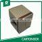 DECORATIVE CARDBOARD BOXES CUP PACKING BOXES WITH PVC WINDOW