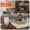 Allnice 20cm Mirror polish glass cover classics stainless steel milk pot