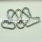 Factory Price Shiny Nickel Plated Metal Leash Hook Different Sizes for Dog Leash