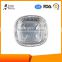 Factory High reflective two compartment aluminum foil container